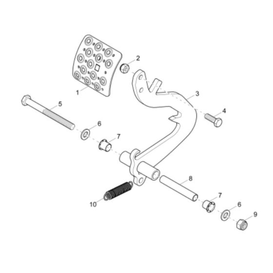 Foot Brake Assembly