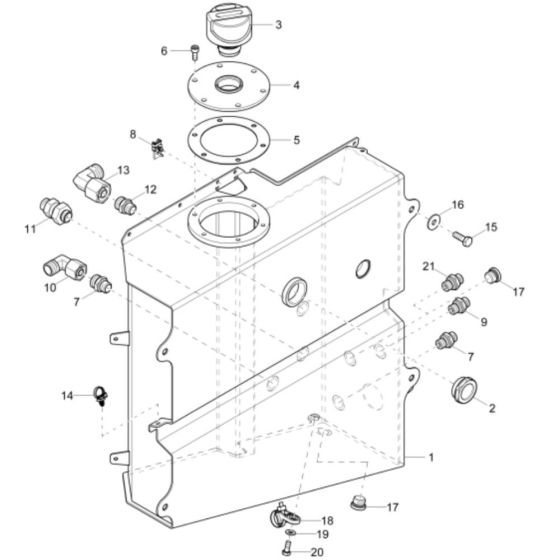 Hydraulic Tank Assembly