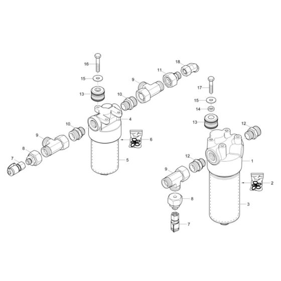 Hydraulic Filter Assembly