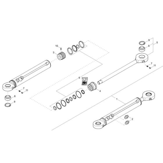 Steering Cylinder Assembly