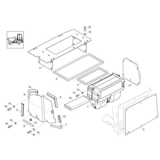 Heating Assembly for Wacker DW60-3