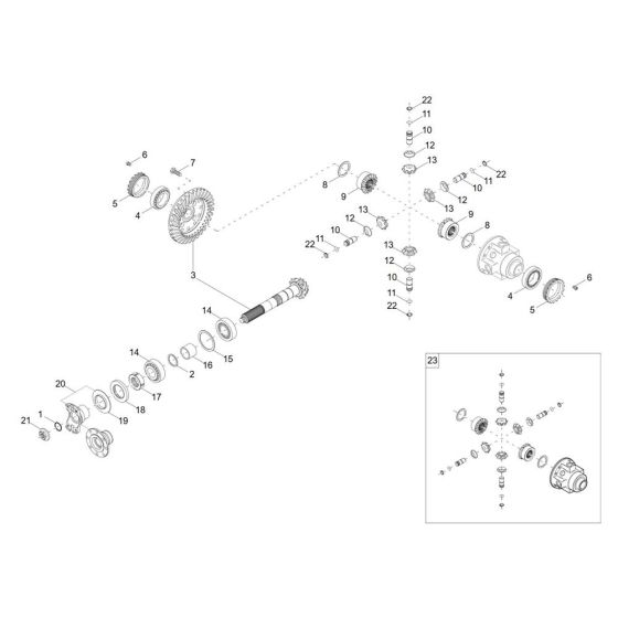 Differential Axle Assembly