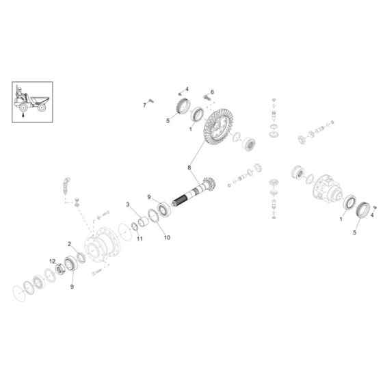 Differential Axle Assembly
