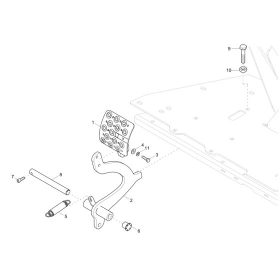 Foot Brake Assembly DW90