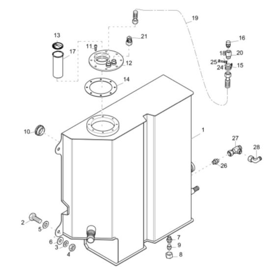 Hydraulic Tank Assembly