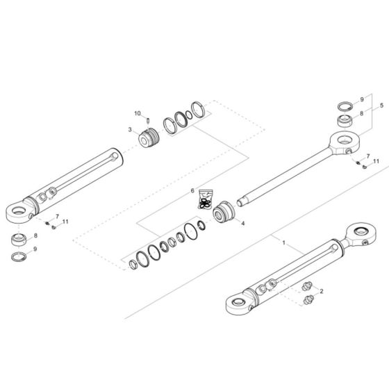 Steering Cylinder Assembly