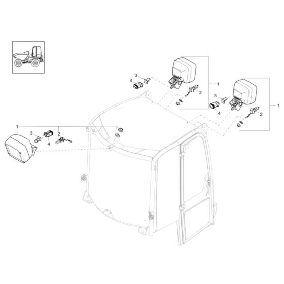 Working Light Assembly