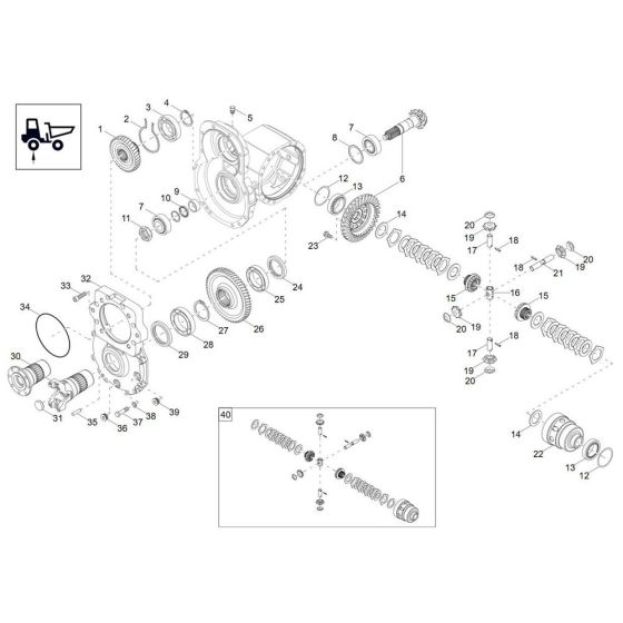 Differential Axle Assembly