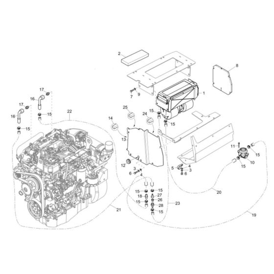 Heating Assembly for DW90 Dumper