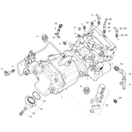 Hydraulic Pump Assembly