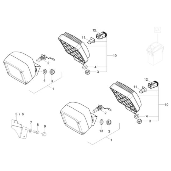 Working Light Assembly