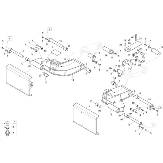 Stabiliser Assembly for EW100