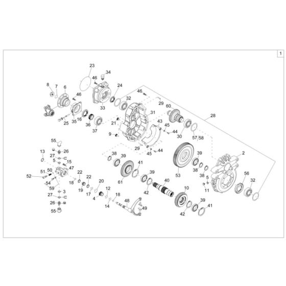 Distributor Gearbox Assembly