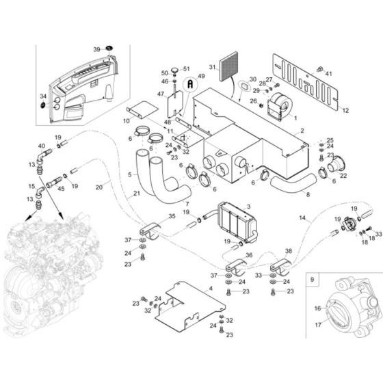 Heating Assembly for Wacker EW100