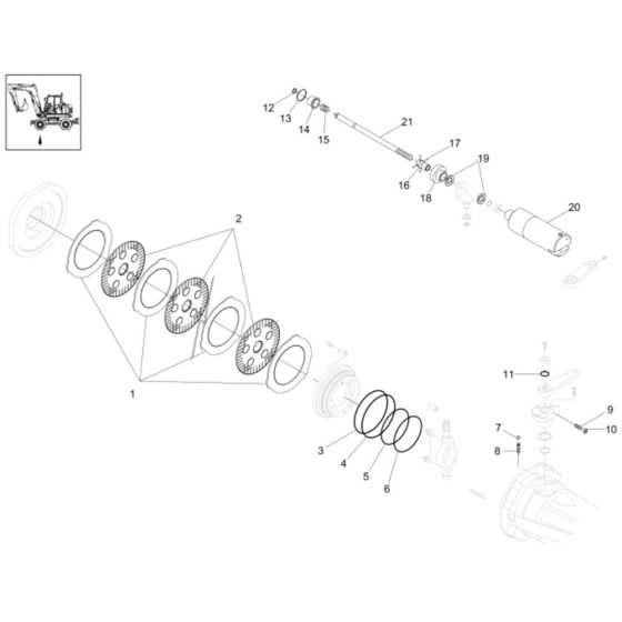 Front Brake Assembly
