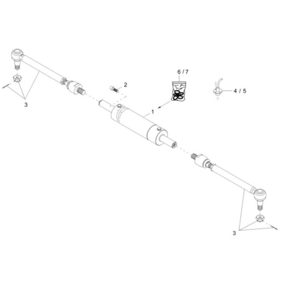 Steering Cylinder Assembly