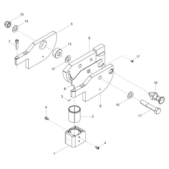 Joint Assembly for Wacker LBM1