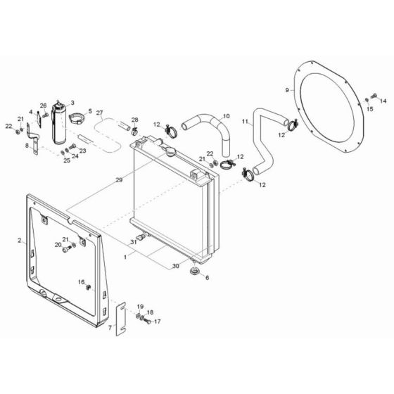Water Cooler Assembly