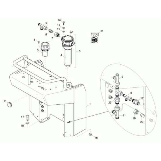Hydraulic Tank Assembly