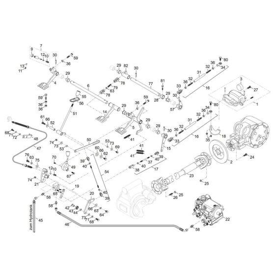 Brake Assembly for TH412