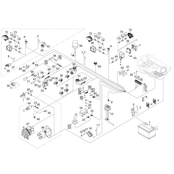 Electric Assembly for TH412
