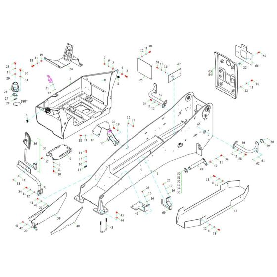 Frame Assembly for TH412