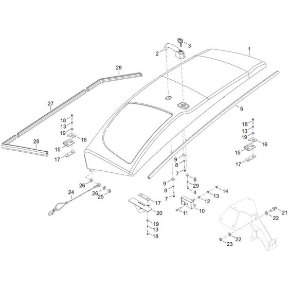 Engine Hood Assembly