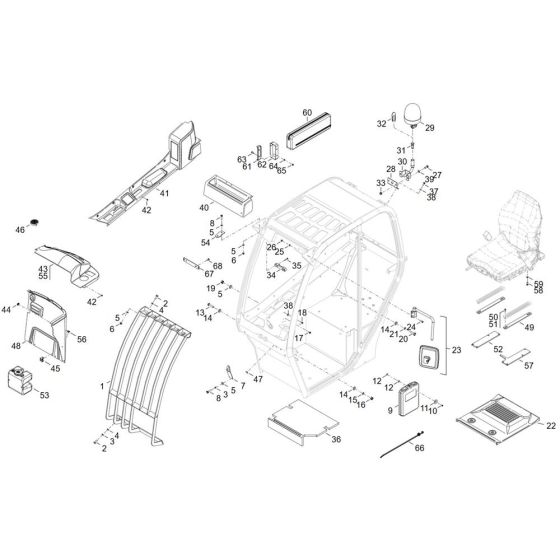 Cabin Frame Assembly