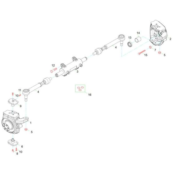 Steering Cylinder Assembly