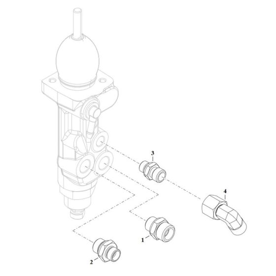 Masterbrake Cylinder for TH522
