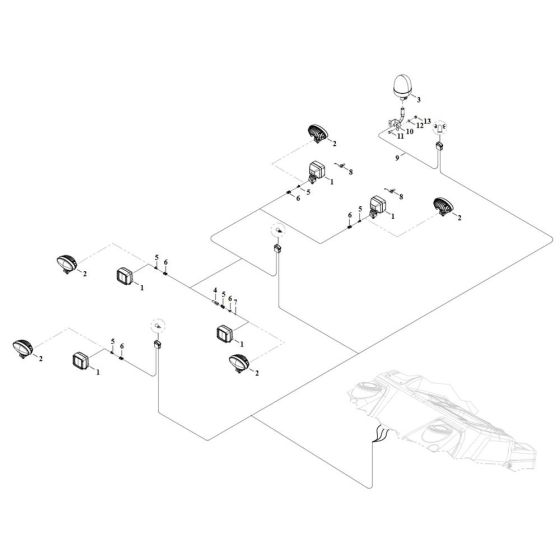 Working Light Assembly
