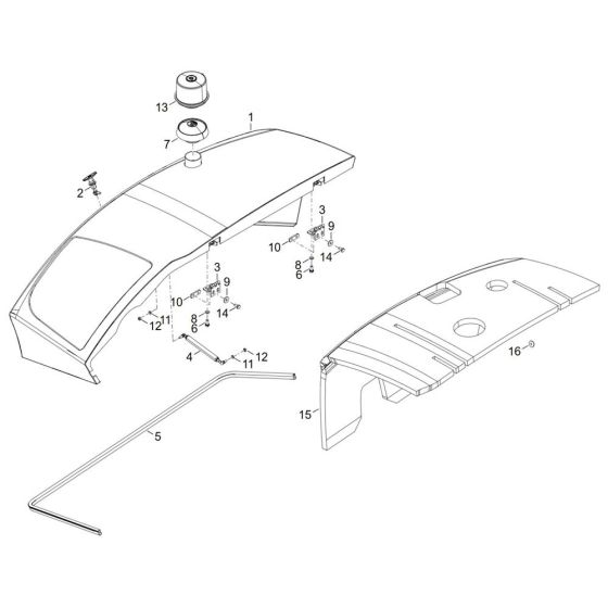 Engine Hood Assembly