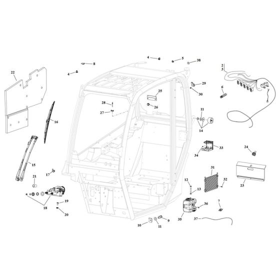 Cabin Frame Assembly