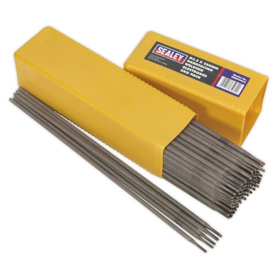 Welding Electrodes Hardfacing Dia.3.2 x 350mm 5kg Pack Sealey Part No. WEHF5032