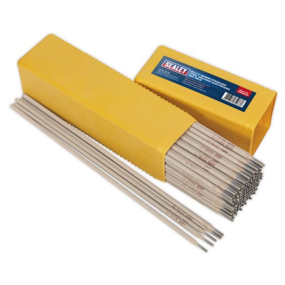 Welding Electrodes Stainless Steel Dia.3.2 x 350mm 5kg Pack Sealey Part No. WESS5032