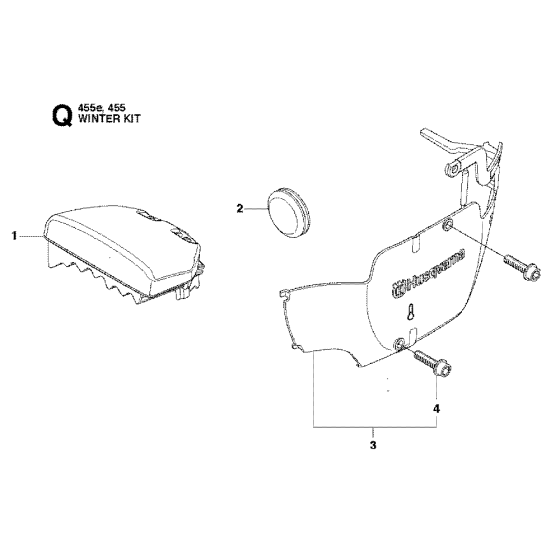 Winter Kit for Husqvarna 455e