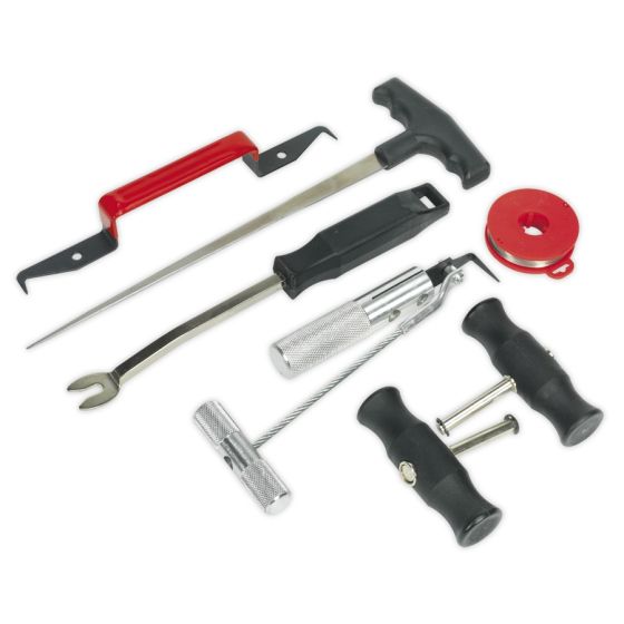 Windscreen Removal Tool Kit 7pc Sealey Part No. WK3