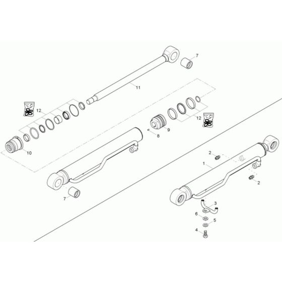 Bucket Cylinder Assembly