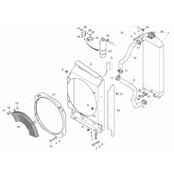 Water Cooler Assembly