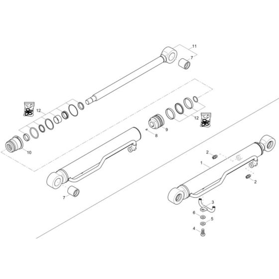 Bucket Cylinder Assembly