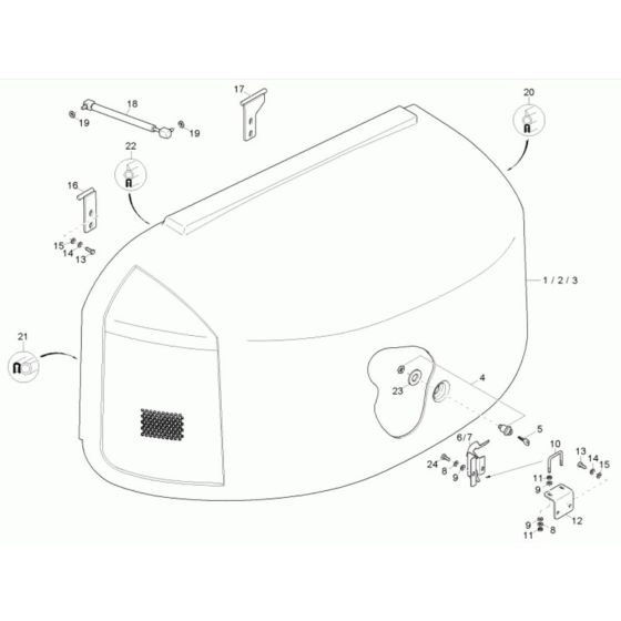 Engine Hood Assembly