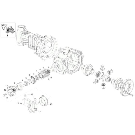 Differential Steering Axle