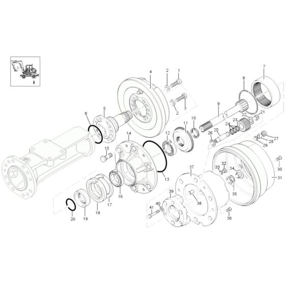 Rigid Axle Rear Assembly