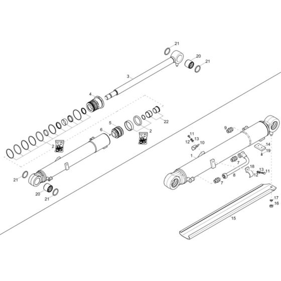 Boom Cylinder Assembly