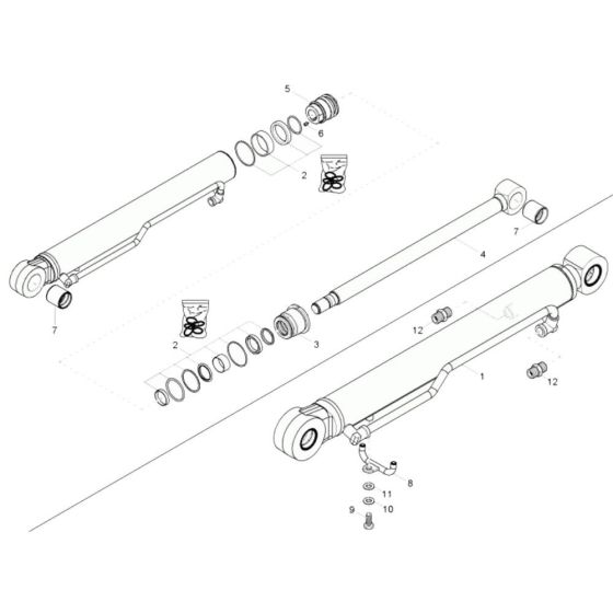 Bucket Cylinder Assembly