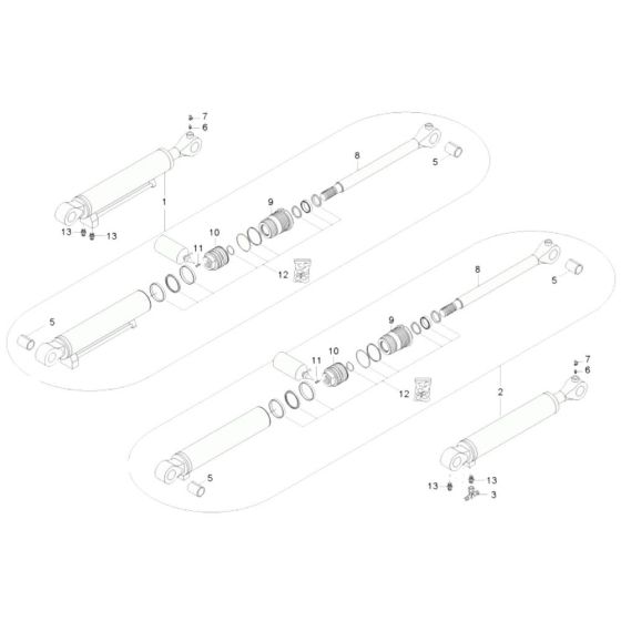 Blade Cylinder Assembly