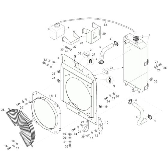Water Cooler Assembly