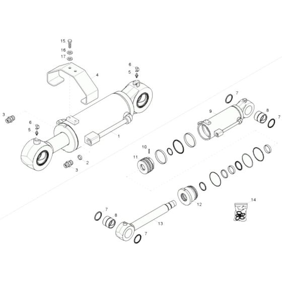 Blade Cylinder Assembly