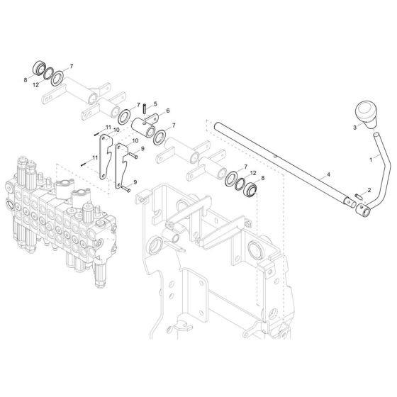 Blade Lever Assembly