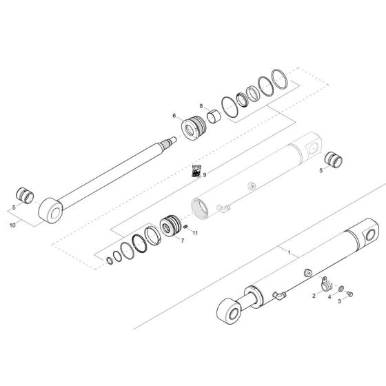 Boom Cylinder Assembly